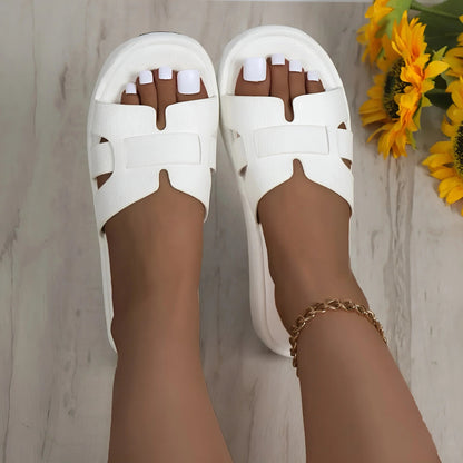 flip flops - glitter summer slippers for the beach