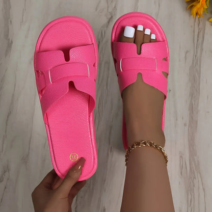 flip flops - glitter summer slippers for the beach