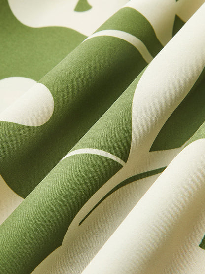 Floral Print Belted Dress