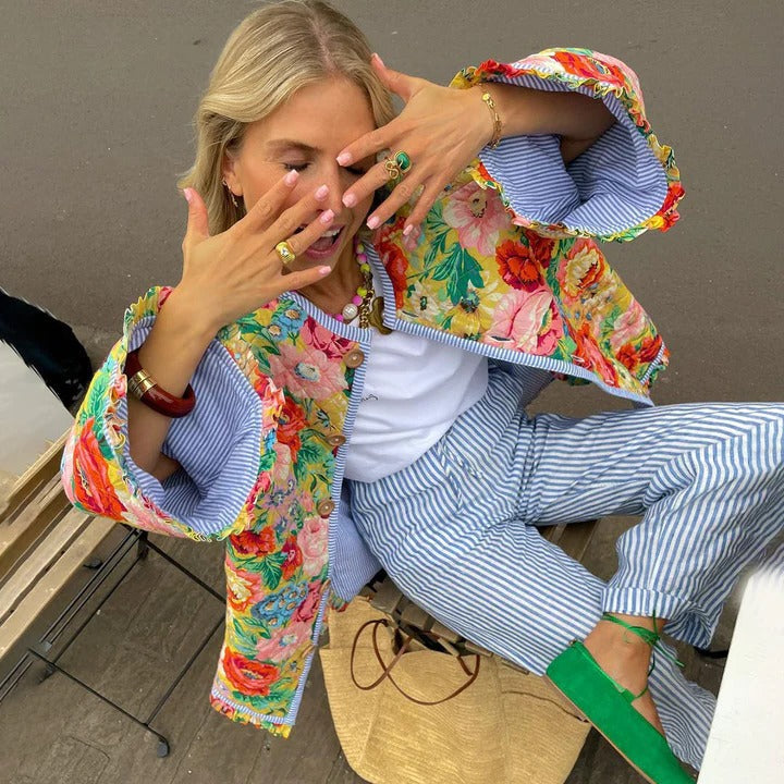 Lightweight Printed Summer Jacket