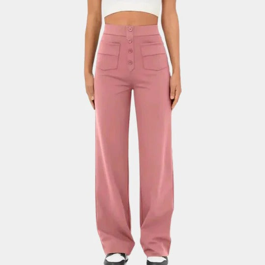 High Waisted Women's Trousers