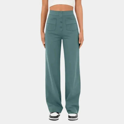 High Waisted Women's Trousers