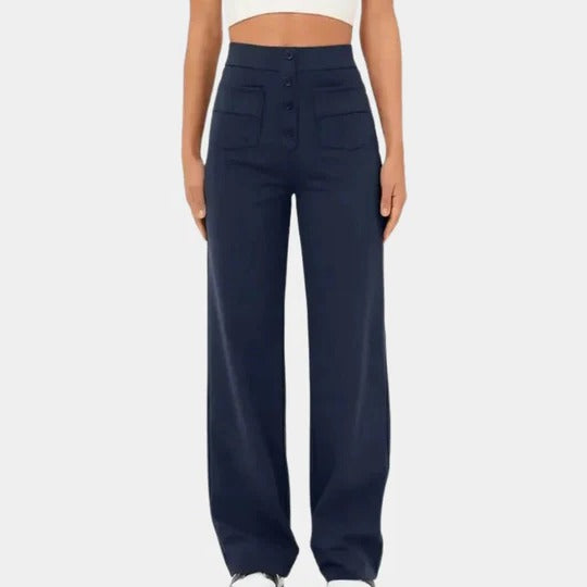 High Waisted Women's Trousers