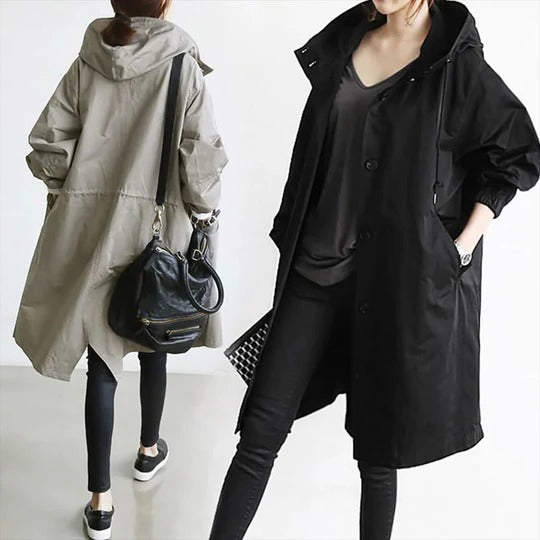 Women's Long Raincoat