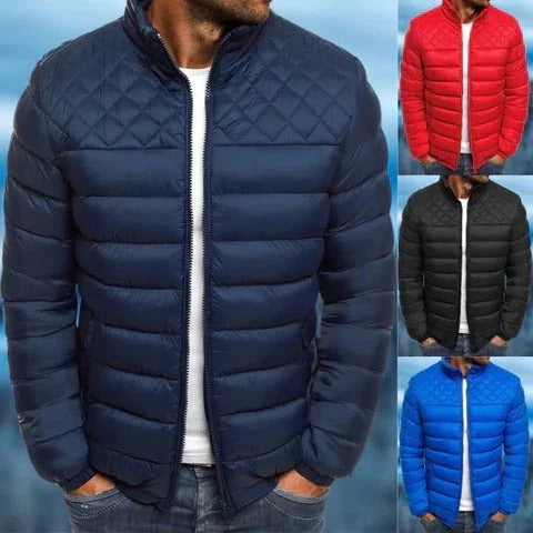 Men's Waterproof and Windproof Quilted Jacket