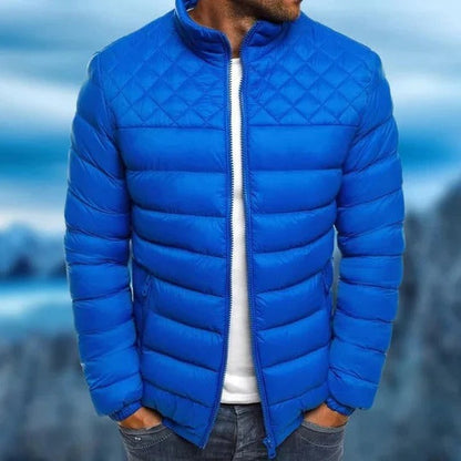 Men's Waterproof and Windproof Quilted Jacket