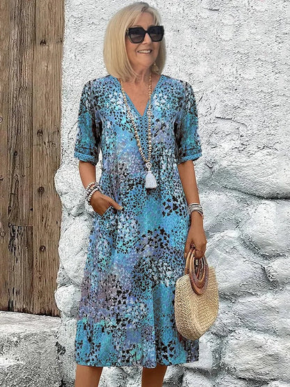 Women's V-Neck Dress