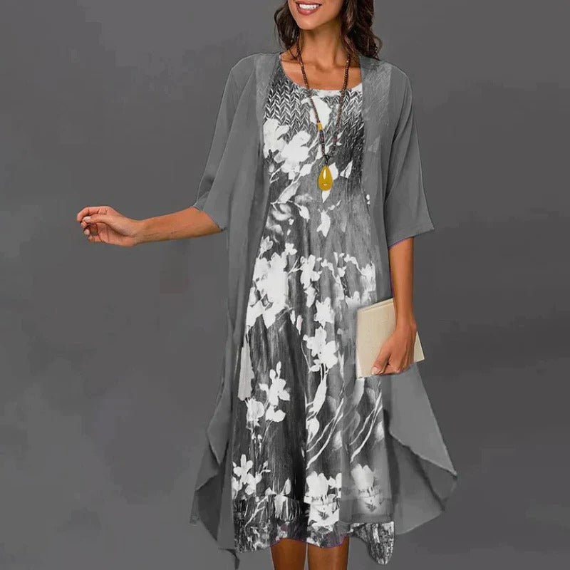 Women's Floral Dress and Blazer