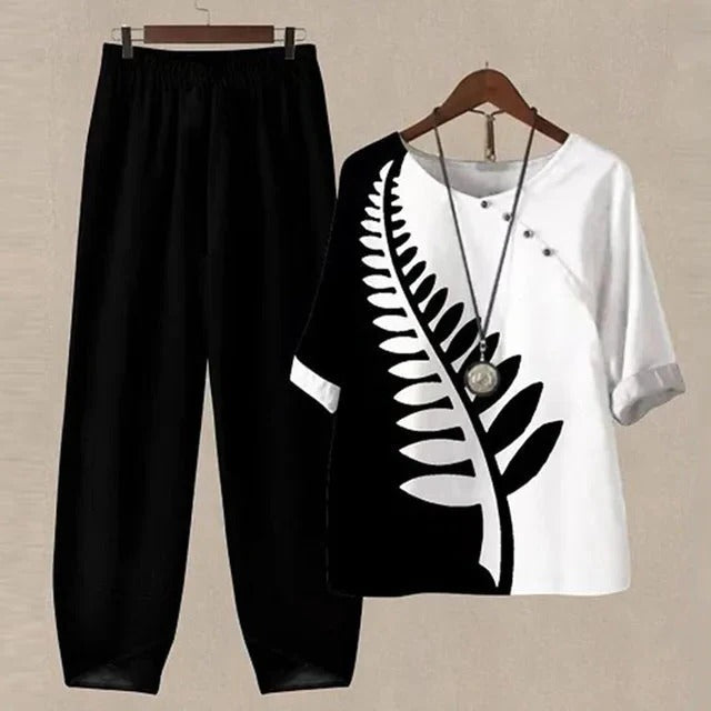 Utility Mid-Waist Knotted Design Pants