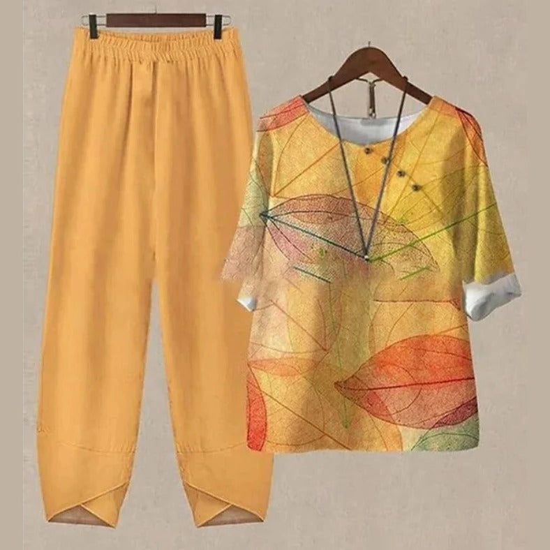 Utility Mid-Waist Knotted Design Pants