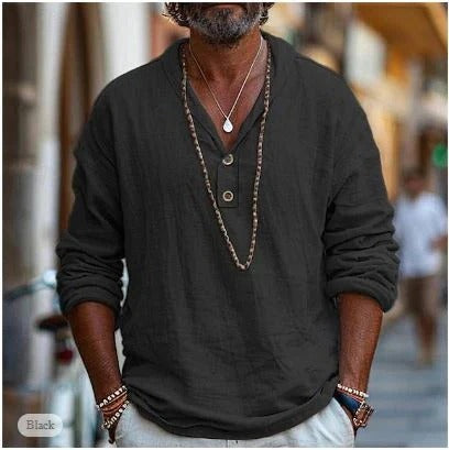 Camisa de manga larga para hombre
