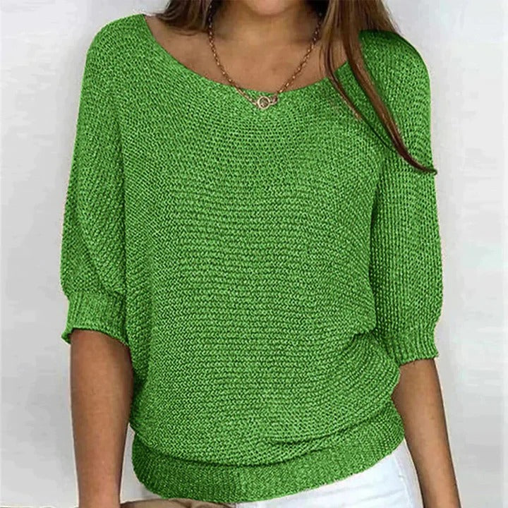 Loose-Fit Knitted Top