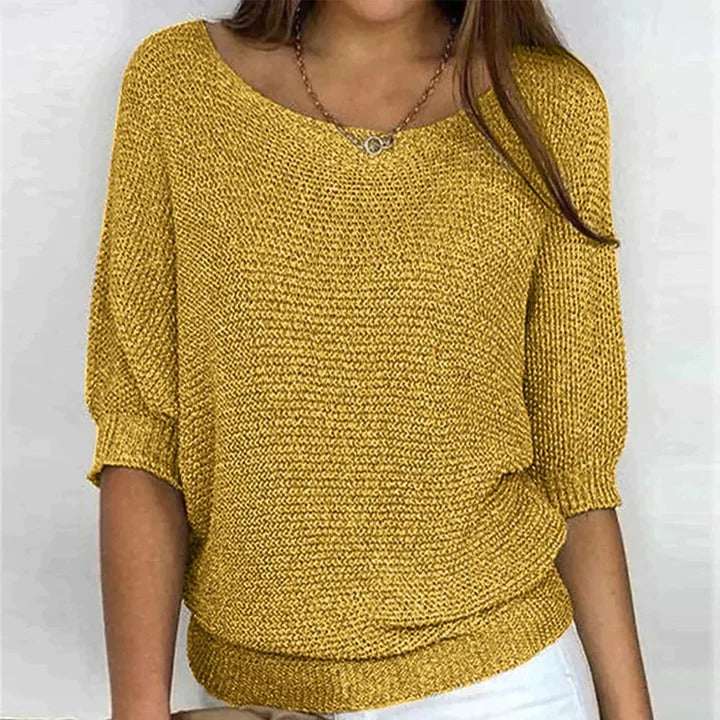 Loose-Fit Knitted Top