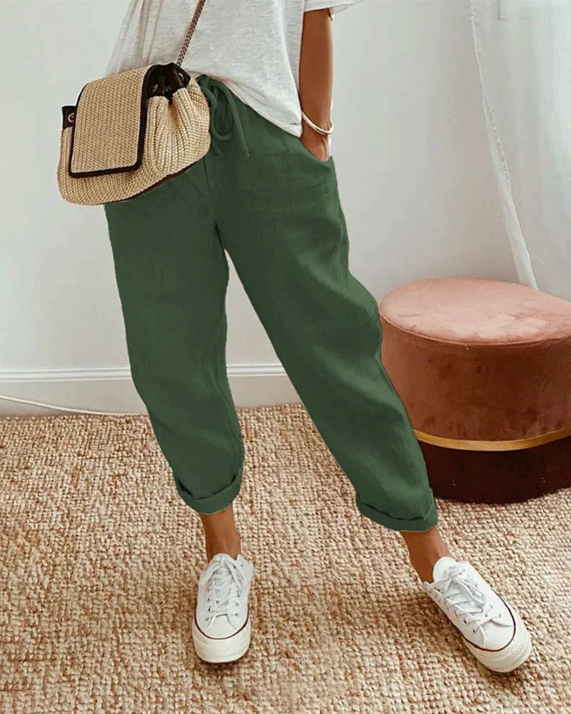 Loose-fit pants