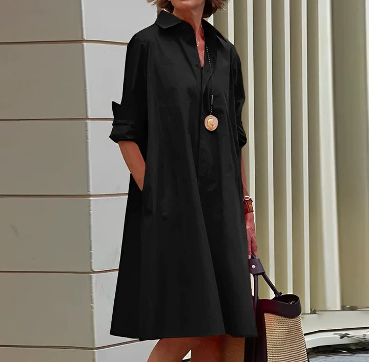 Shirt-Style Dress for Everyday Wear