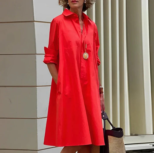 Shirt-Style Dress for Everyday Wear