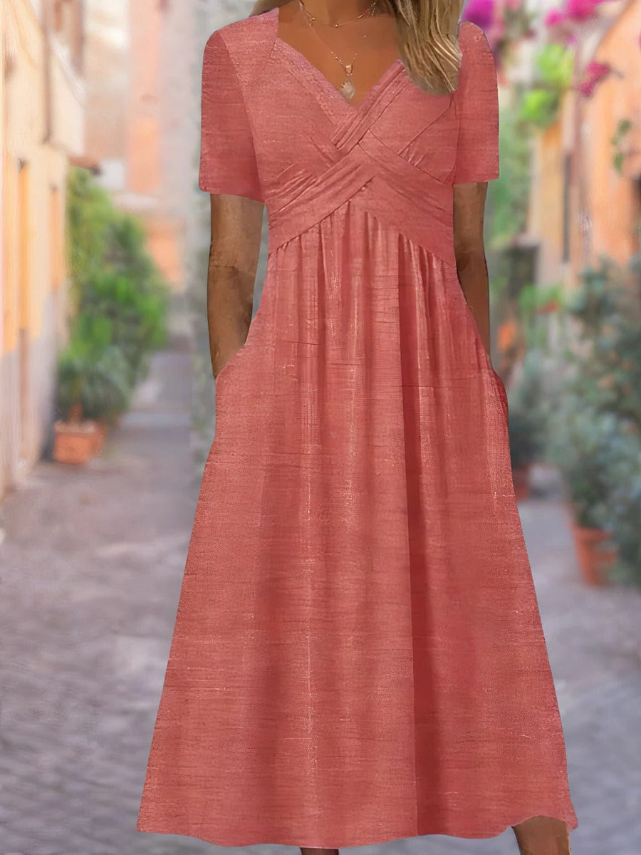 V-Neck Summer Dress