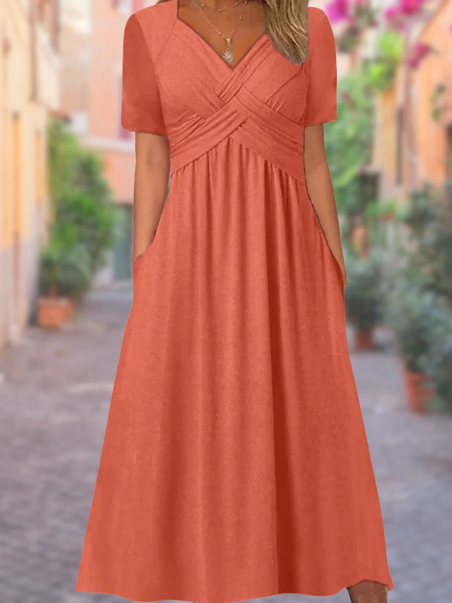 V-Neck Summer Dress