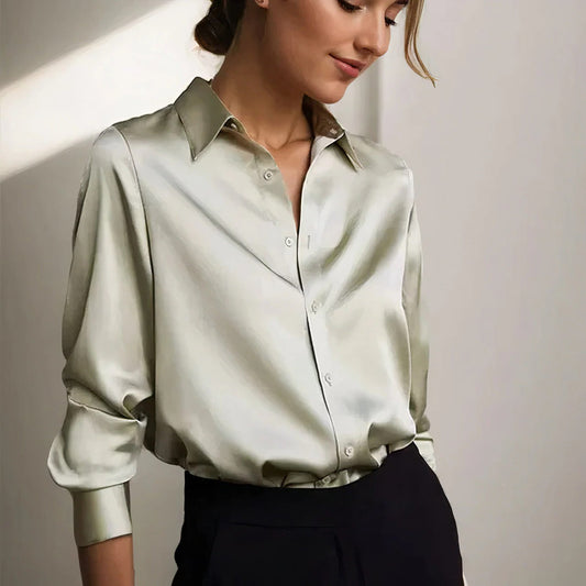 Women's Blouse with Refined Styling