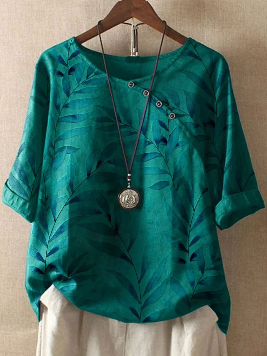 Camisa de verano con estilo relajado