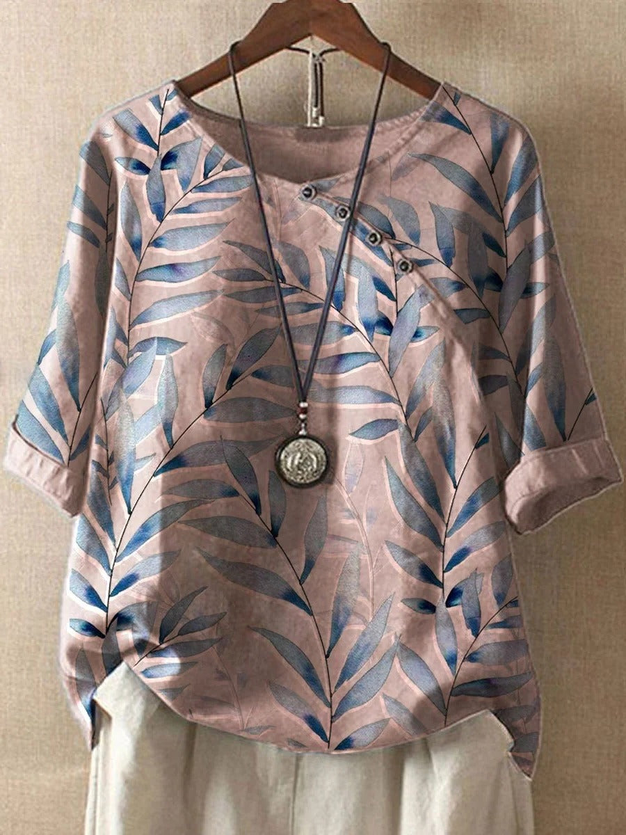 Camisa de verano con estilo relajado
