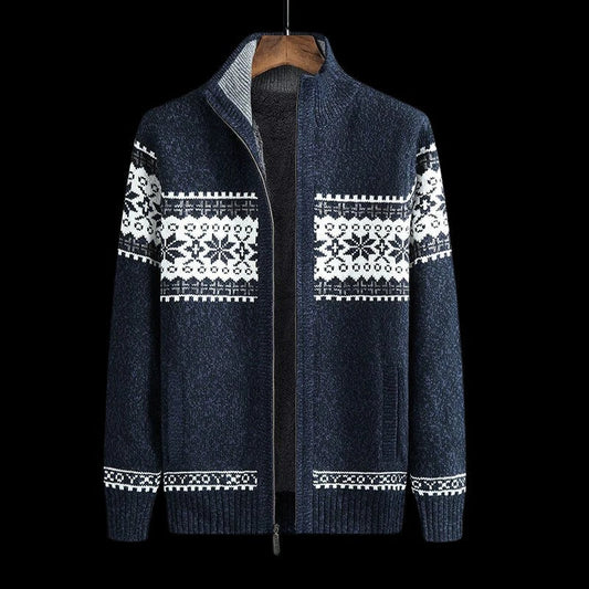 Knitted Winter Jacket for Men