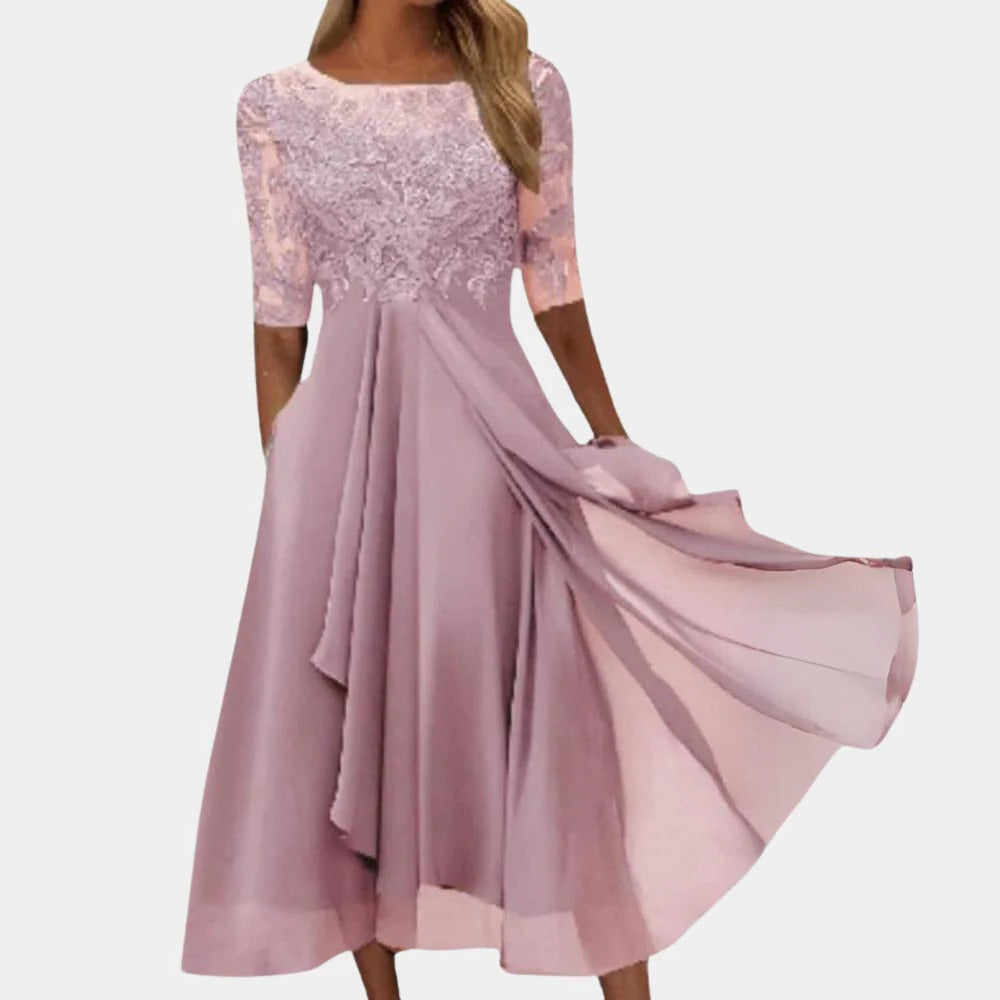 Women’s Lace Dress with Summer Design