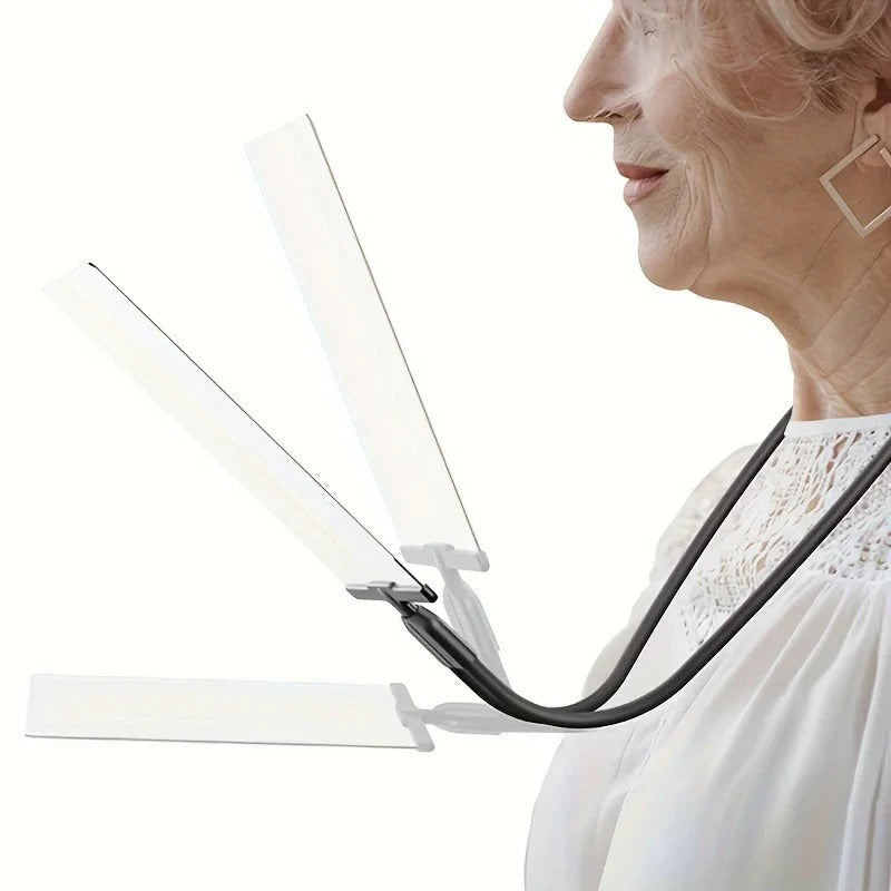 Hands Free Magnifying Glass with Flexible Neck for Easy Reading | Ventayo