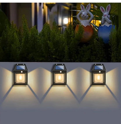 Solar Wall Lamp Outdoor, Set of 2 | Ventayo