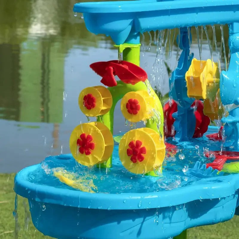 3 in 1 Outdoor Sand and Water Table for Kids | Ventayo