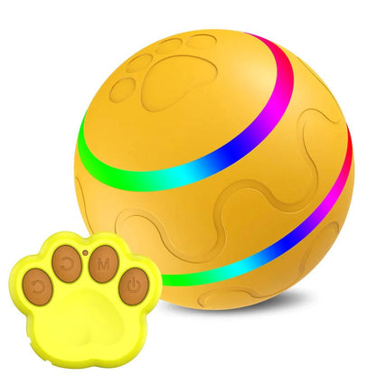 Dog and Cat Interactive Ball Toy – Self-Rolling Pet Toy for Indoor Fun