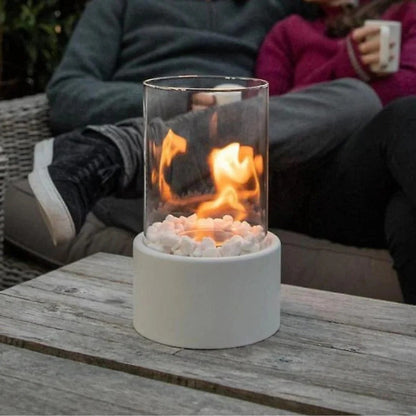 Chimenea de Mesa Portátil de Vidrio Mini | Ventayo