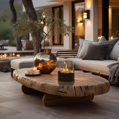 Chimenea de Mesa Portátil de Vidrio Mini | Ventayo