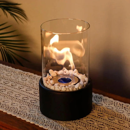 Chimenea de Mesa Portátil de Vidrio Mini | Ventayo