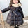 Toddler Girls Hooded Winter Puffer Coat with Belt – Warm & Stylish Outerwear