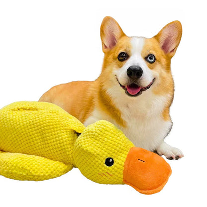 Juguete de Pato de Peluche Suave – Compañero de Juego Confortable para Perros | Ventayo