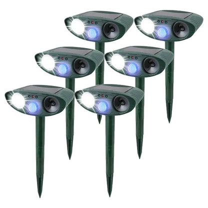 Solar-Powered Rabbit Repeller – Ultrasonic Humane Pest Deterrent | Ventayo