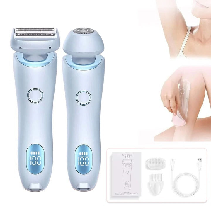 Women's Electric Pubic Hair Trimmer – Rechargeable Bikini Line Shaver for Sensitive Skin