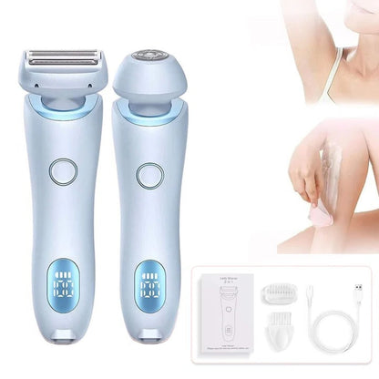 Women's Electric Pubic Hair Trimmer – Rechargeable Bikini Line Shaver for Sensitive Skin