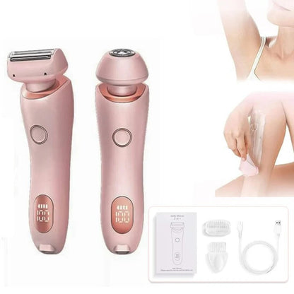 Women's Electric Pubic Hair Trimmer – Rechargeable Bikini Line Shaver for Sensitive Skin