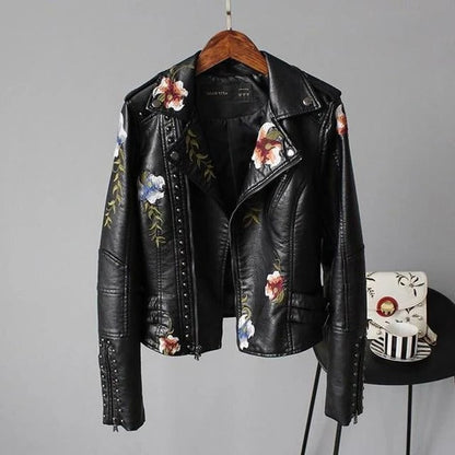 Cropped Embroidered Jacket