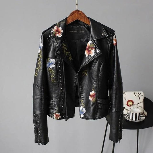 Cropped Embroidered Jacket