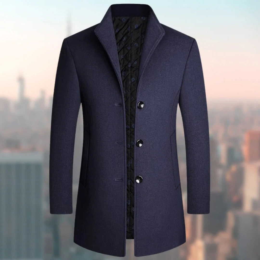 Men's Single-Breasted Coat