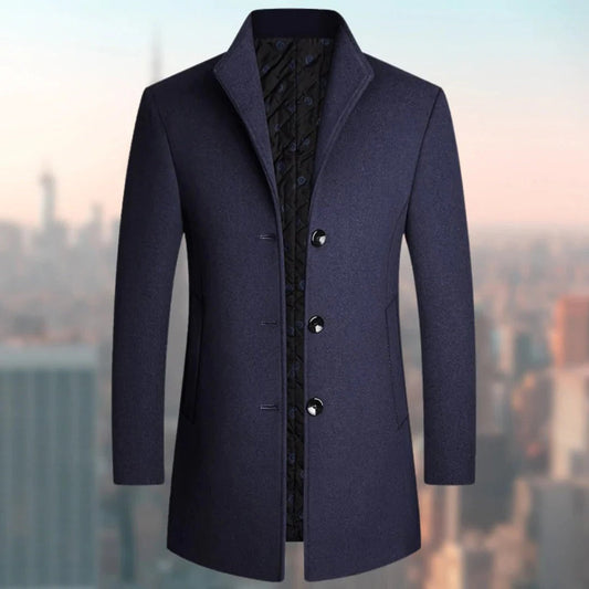Men's Single-Breasted Coat