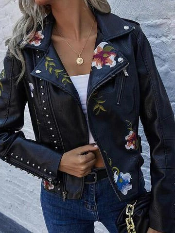 Cropped Embroidered Jacket