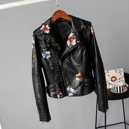 Cropped Embroidered Jacket