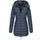 Comfortable down jacket with hood and zipper