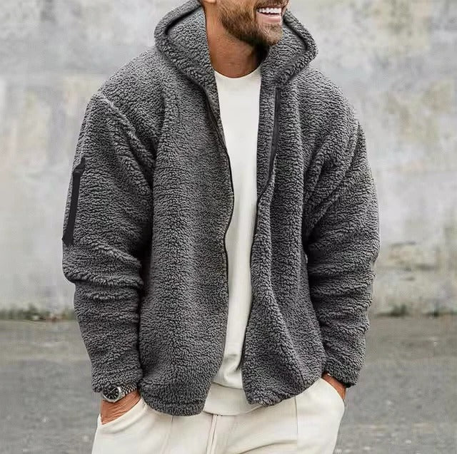 Insulated Winter Jacket with Hood