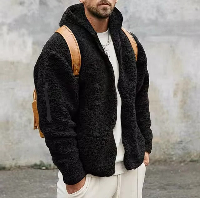 Insulated Winter Jacket with Hood