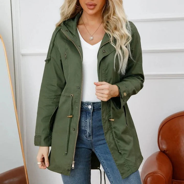 Hooded Windbreaker Jacket